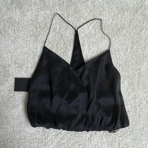 Kendall and Kylie Silk racerback tank NWT